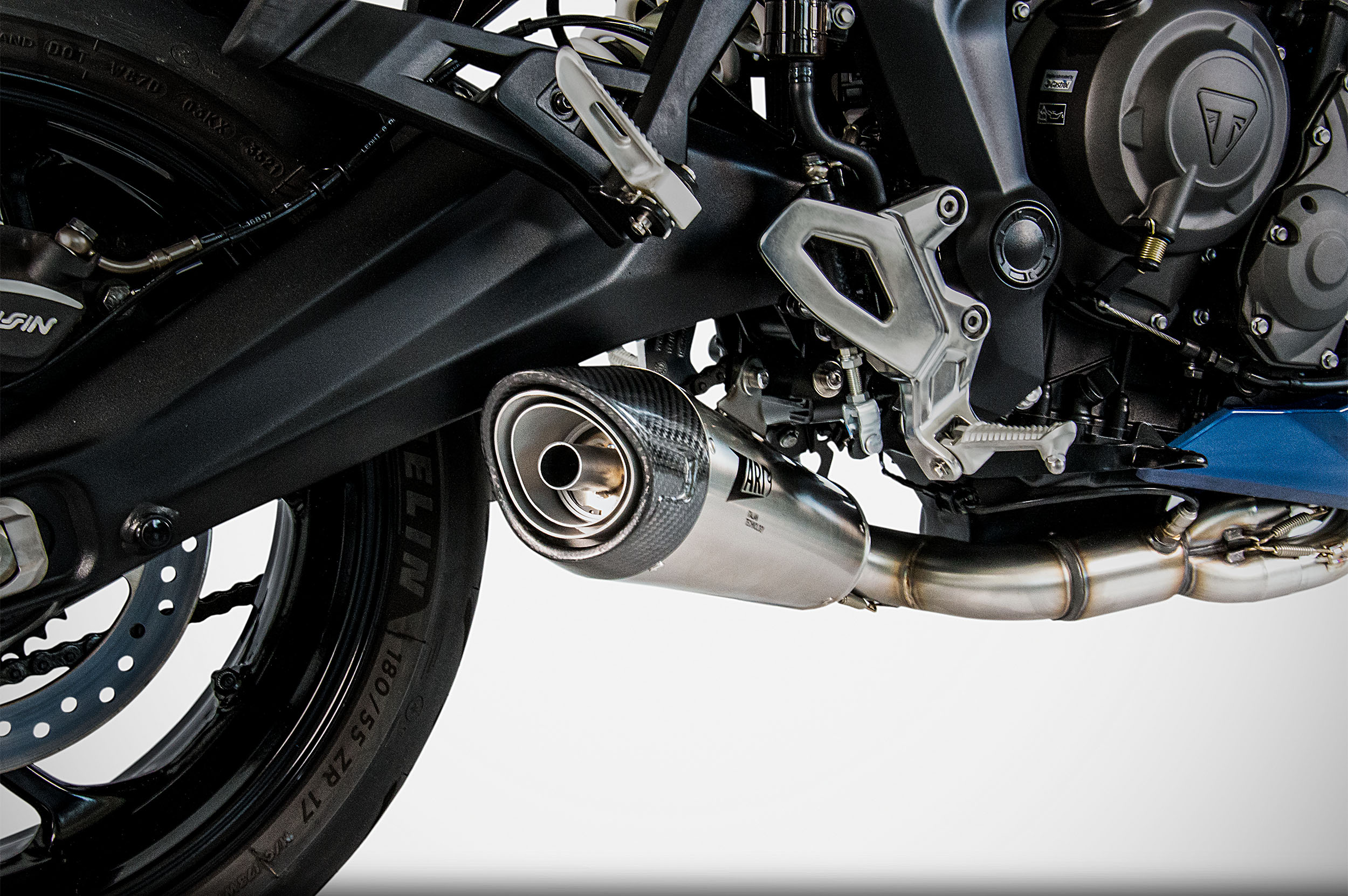 Triumph Tiger Sport 660 Bj. 2021-2023 Full Kit 3-1 Edelstahl Euro5 3