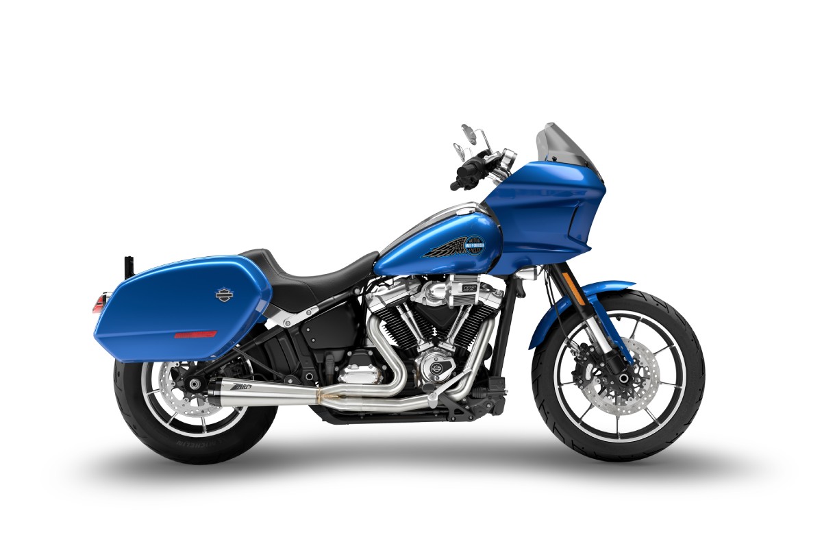 Harley Davidson Cruiser Bj. 2025-2026 Full Kit 2-1 Edelstahl satin Racing