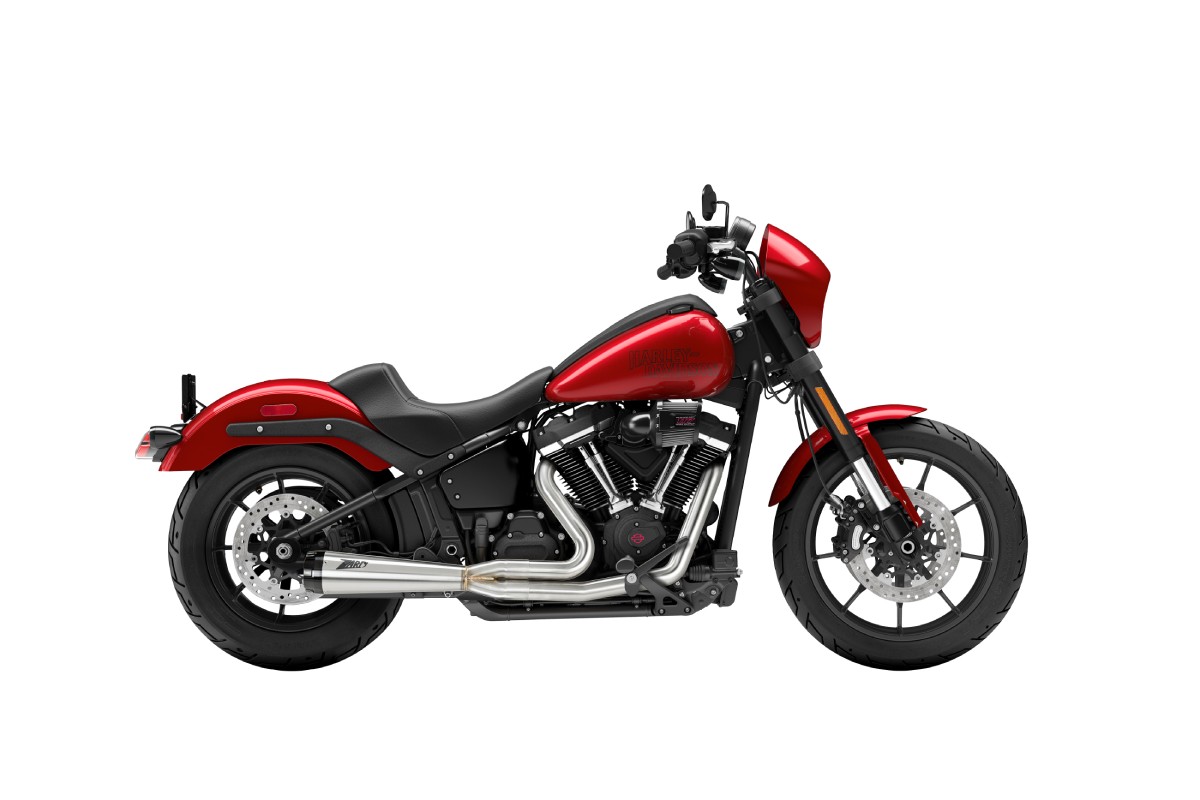 Harley Davidson Cruiser Bj. 2025-2026 Full Kit 2-1 Edelstahl satin Racing Picture 3