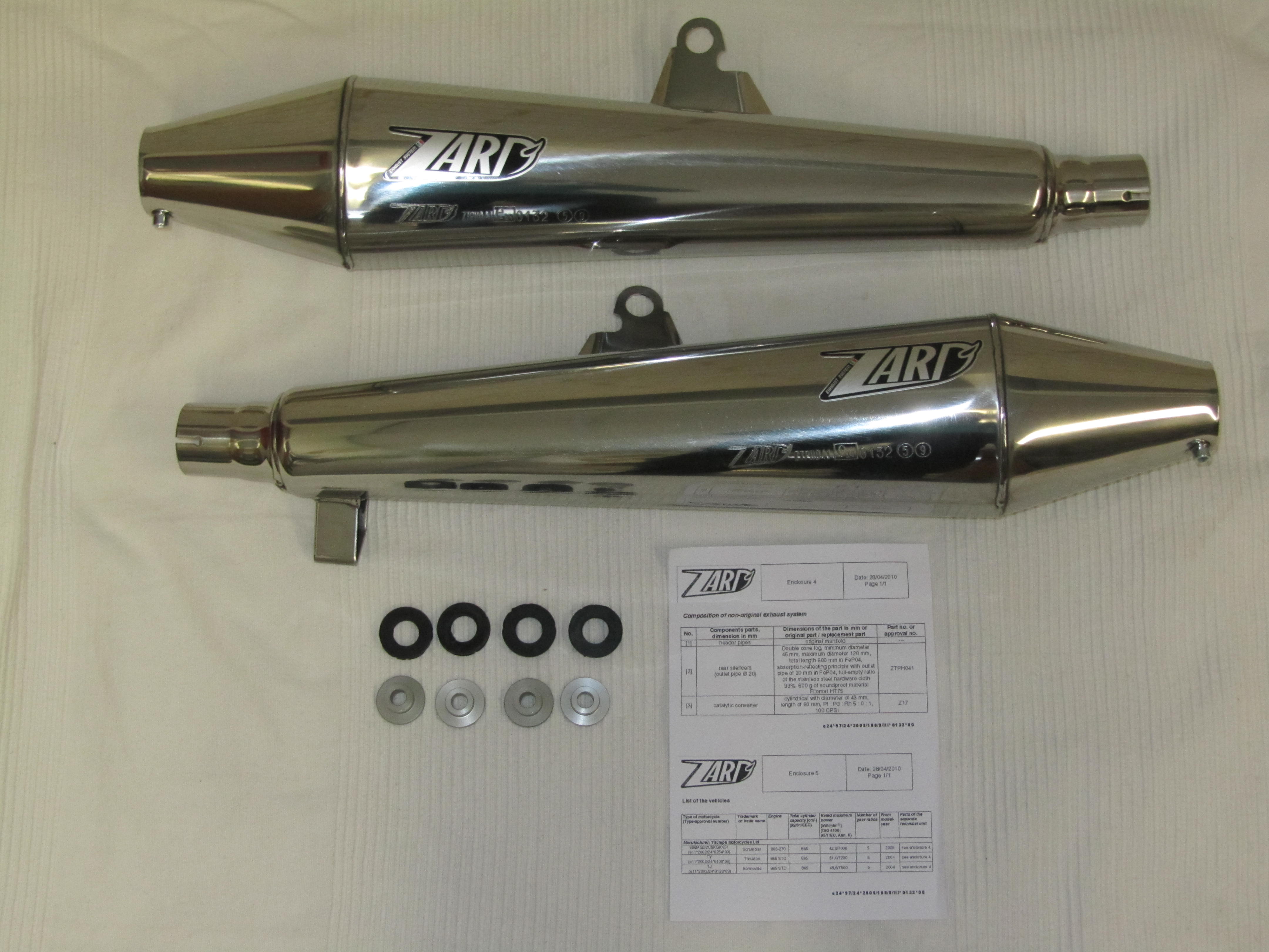 konisch rund Slip-on 2-2 Baujahr 2009 Typ SE Picture 4