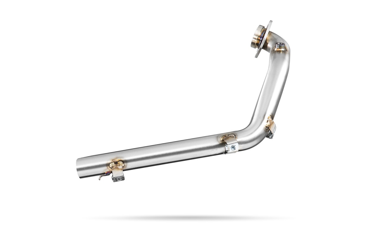 front Header Decat Racing