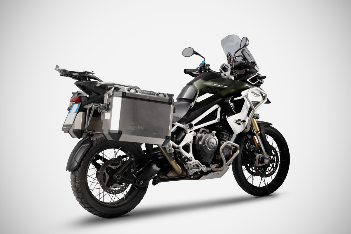 Triumph Tiger 1200 Bj. 2022-2023 Slip on 3-1 Edelstahl Euro5 Picture 2