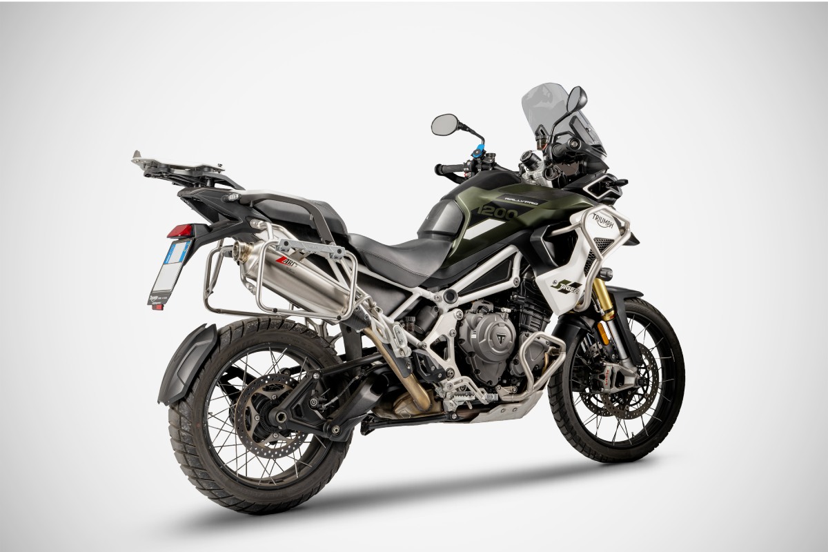 Triumph Tiger 1200 Bj. 2022-2023 Slip on 3-1 Edelstahl Euro5 Picture 6
