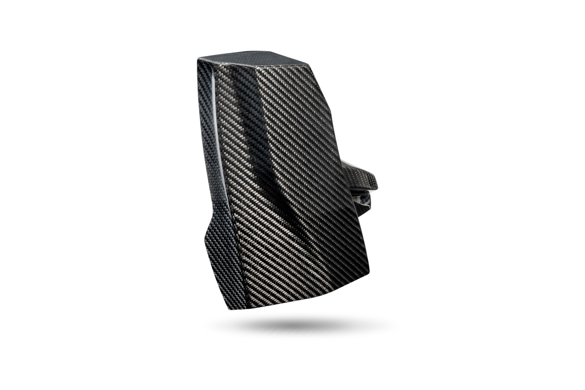 Carbon Cover Kühlerabdeckung links + rechts / Kühlerstopfen-Abdeckung Aluminium Picture 2