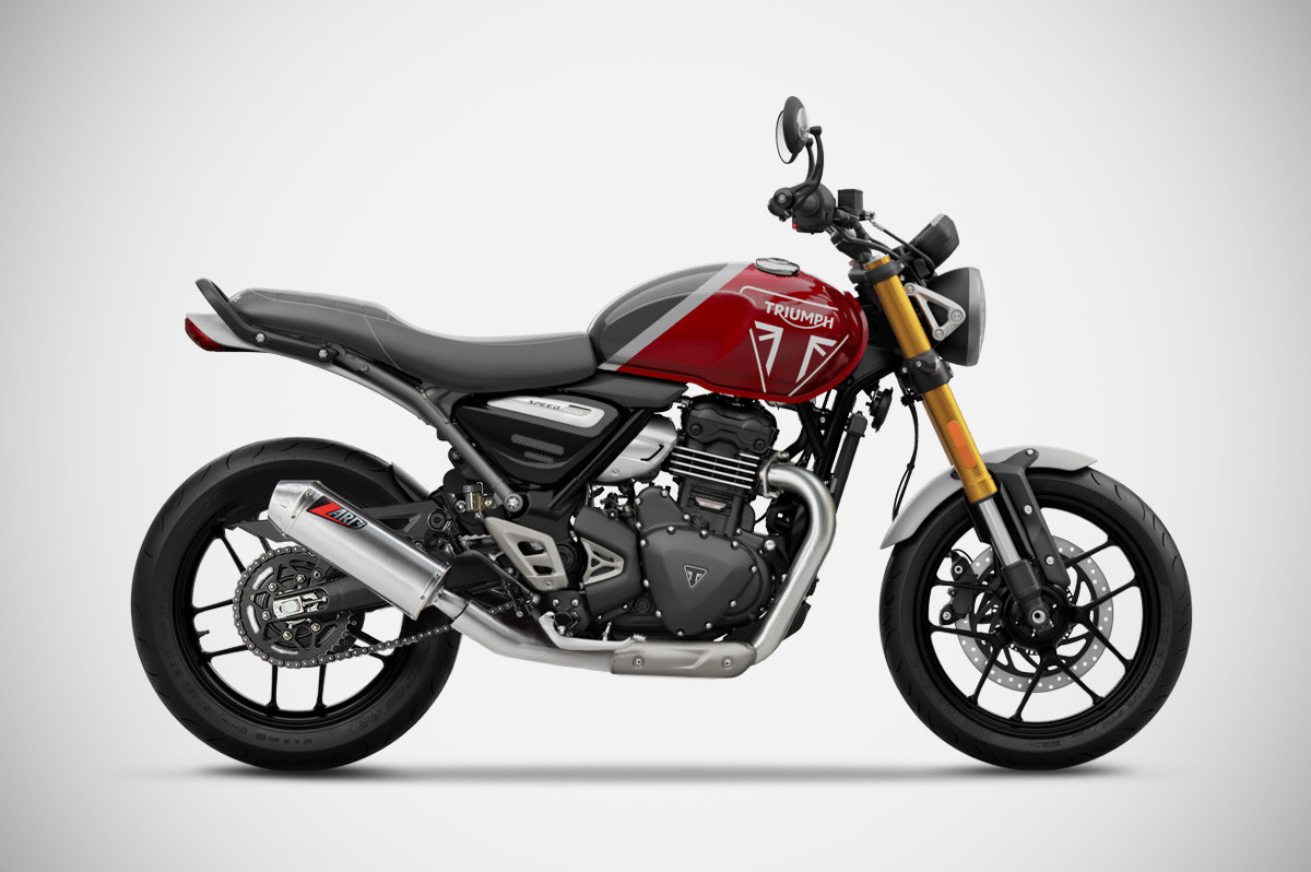 Triumph Speed 400 / Scrambler 400 X Bj. 24-25 Edelstahl Slip on