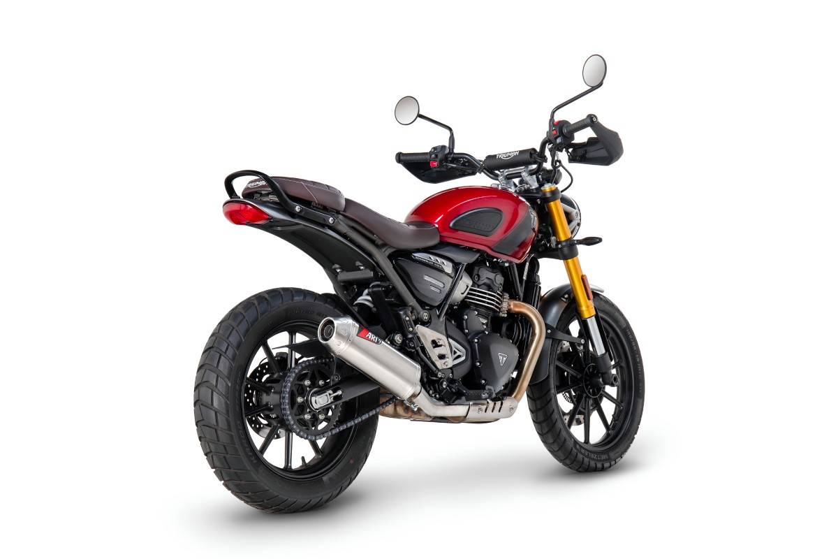 Triumph Speed 400 / Scrambler 400 X Bj. 24-25 Edelstahl Slip on Picture 8