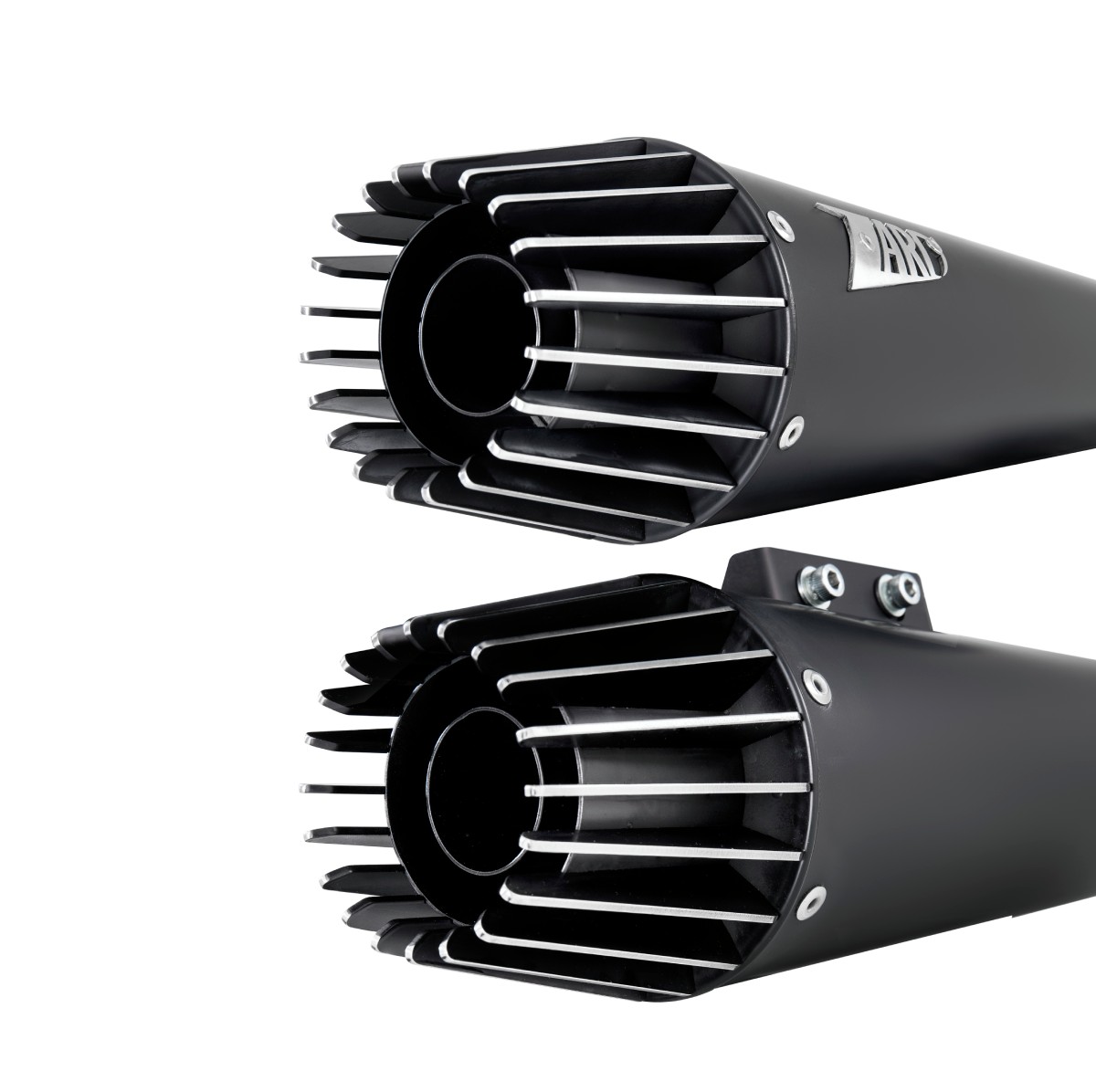 Harley Davidson Softail Modelle Bj. 2017-2024 Slip on 2-2 Avio black Picture 5